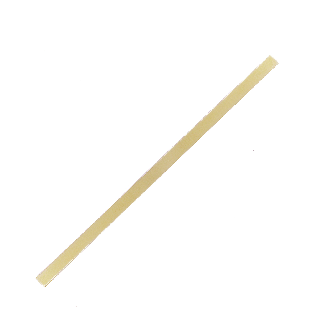 Metal Stamping Blanks Brass Bracelet Blank, 152mm (6") x 6.4mm (.25"), 18g